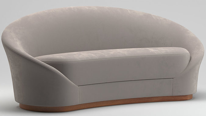 Sofa 80 3D model 4