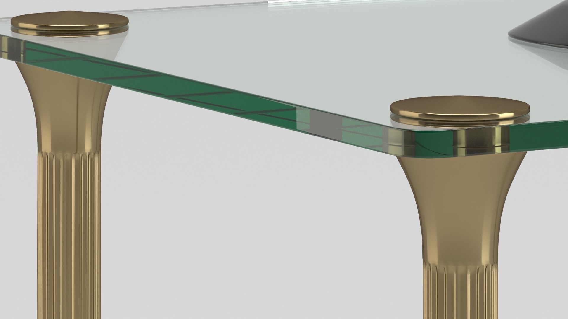 Table 160 with lamp 3D model_1