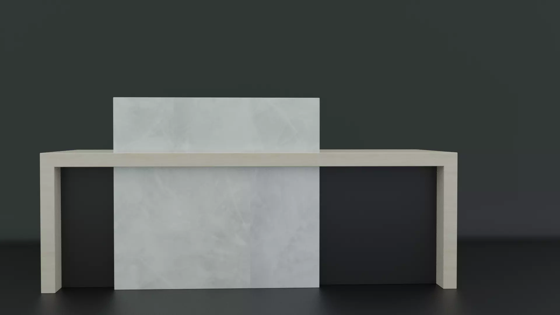 Reception Desk Type 01 Free low-poly 3D model