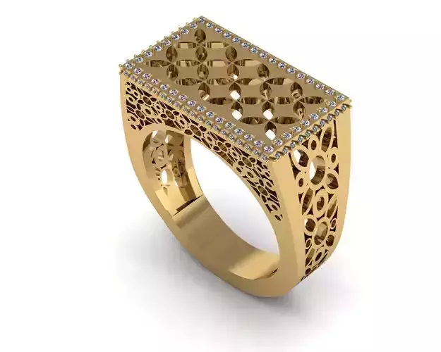 lace design ring