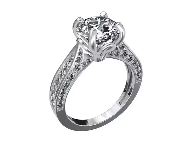 Wedding Classic Ring Solitaire