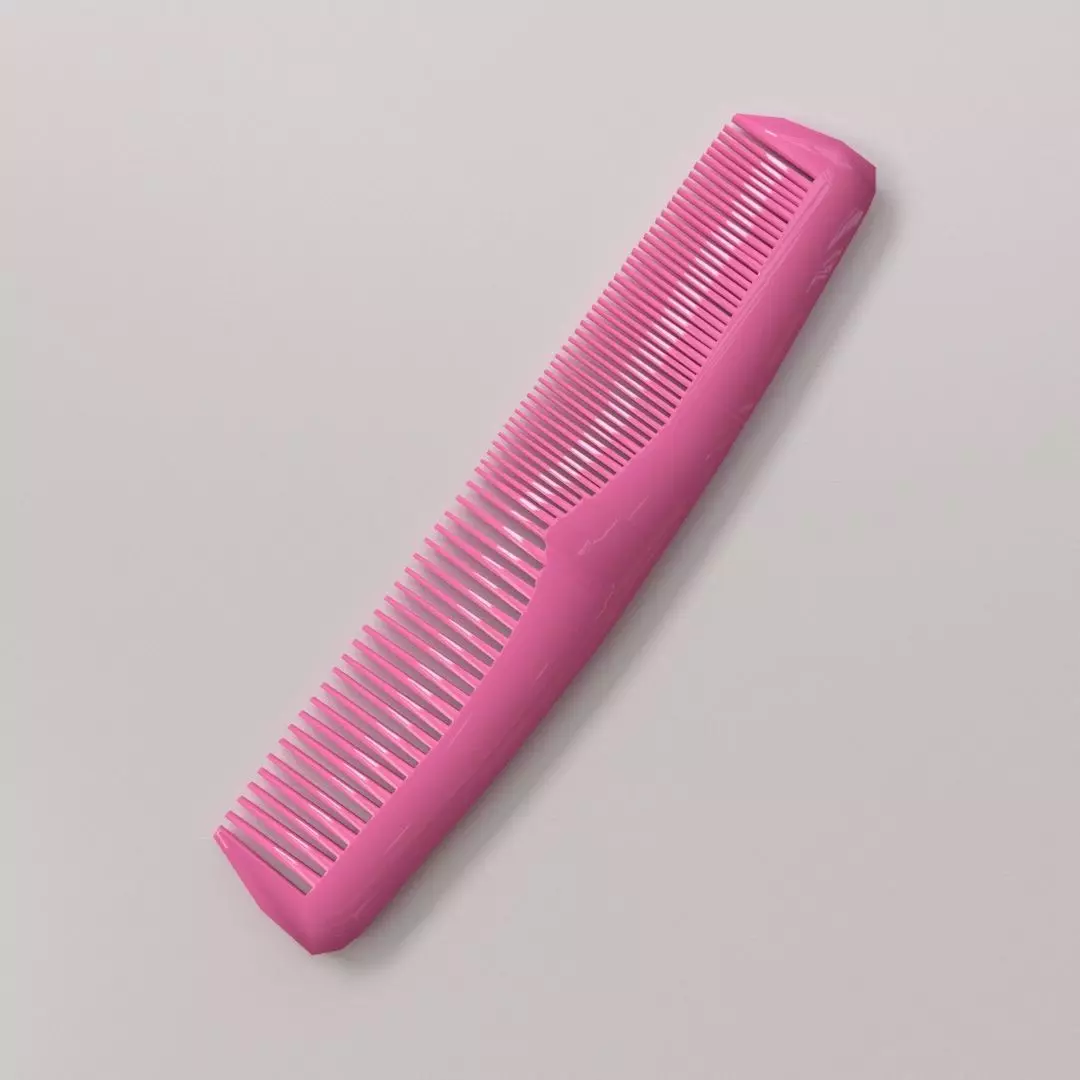 Hair Comb 3D model