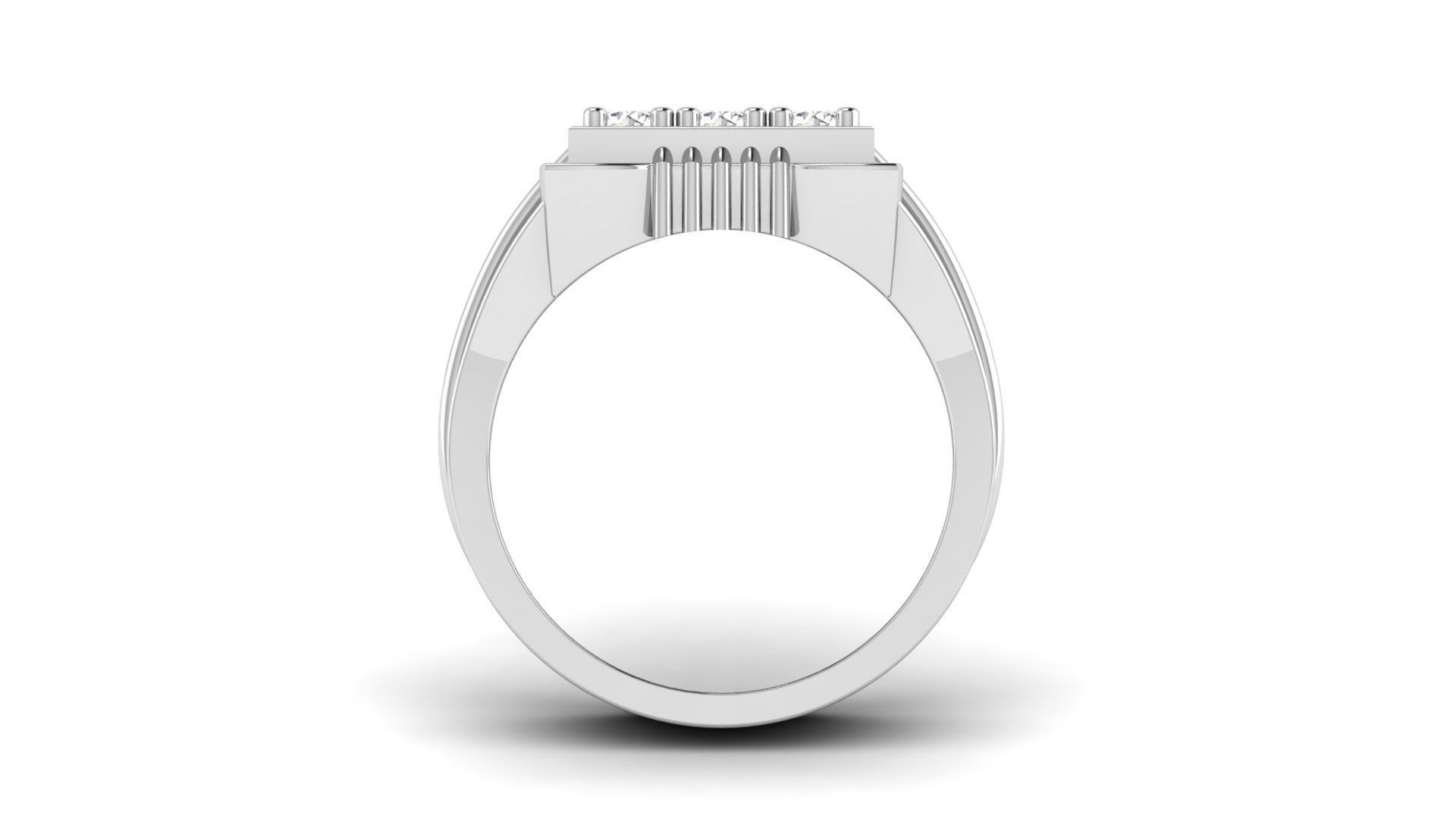 Gents Ring 002 3D print model_8