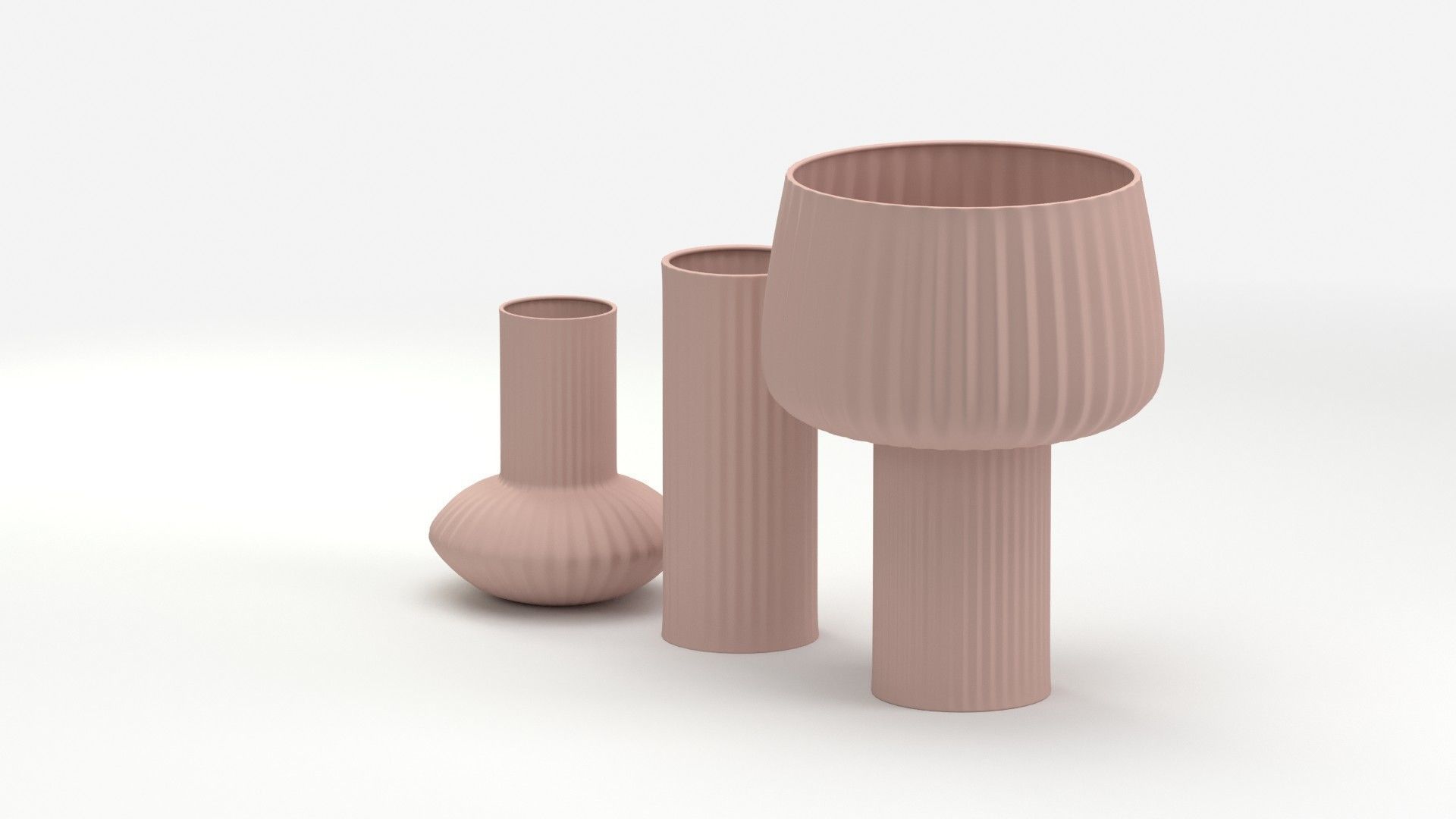Vase 37 Set 3D model_8