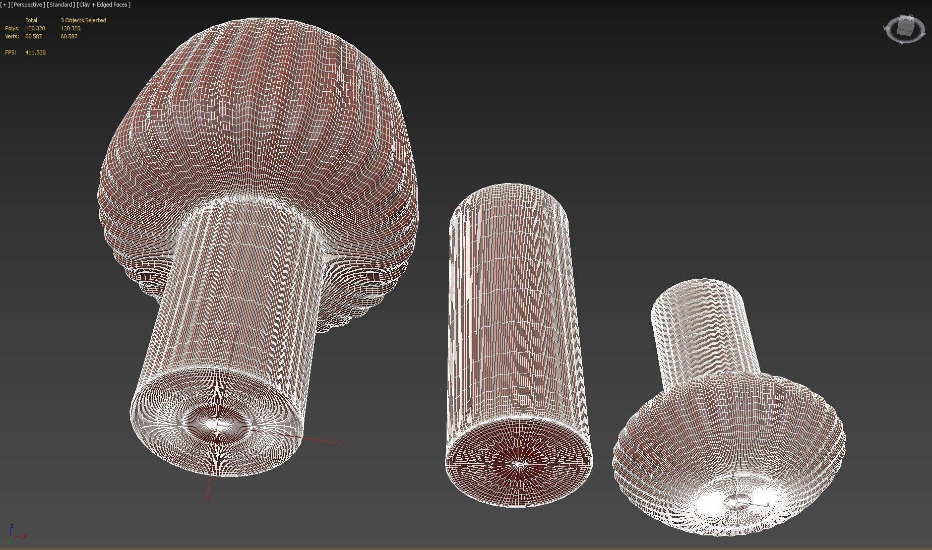 Vase 37 Set 3D model_17