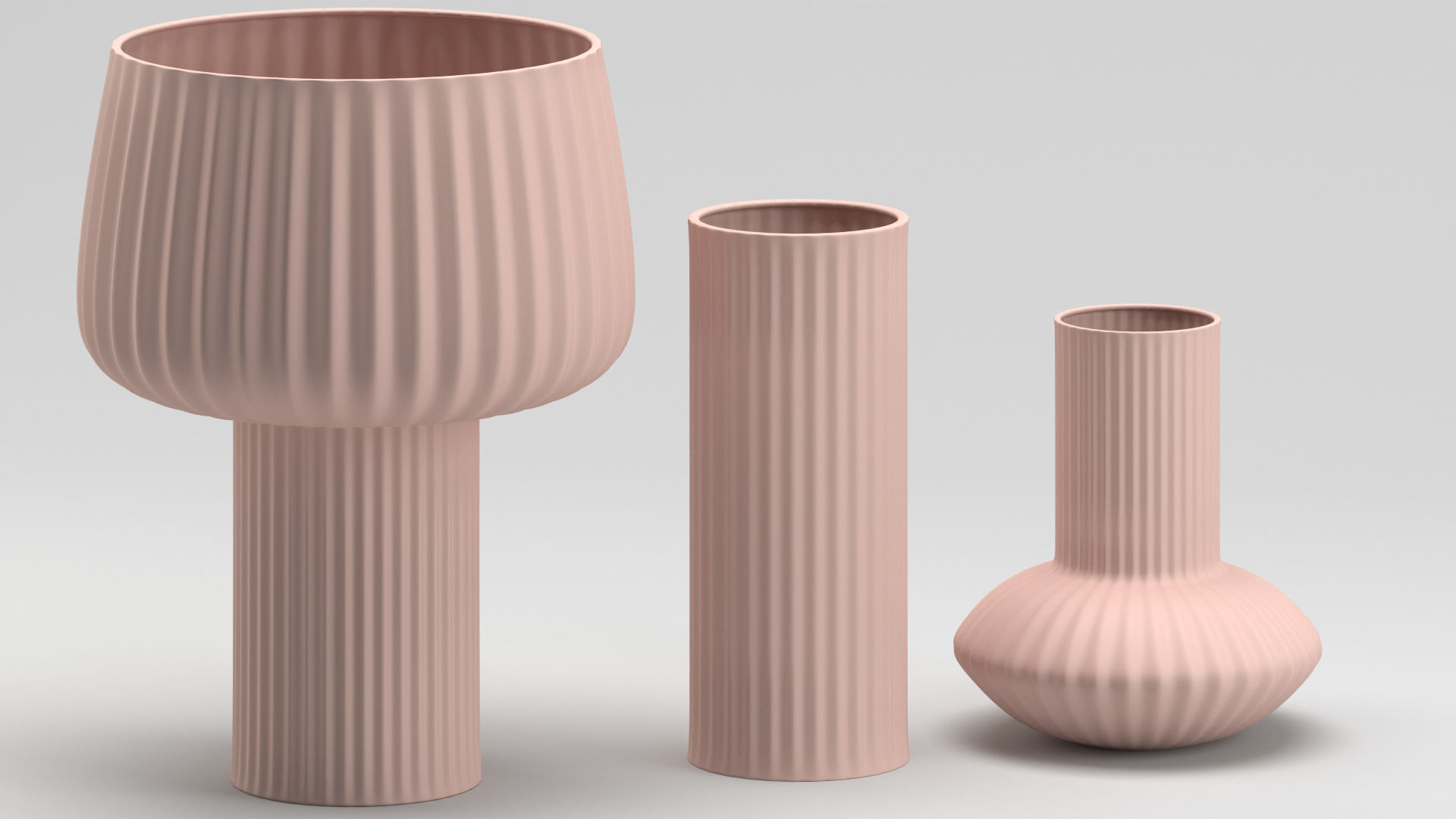 Vase 37 Set 3D model_3