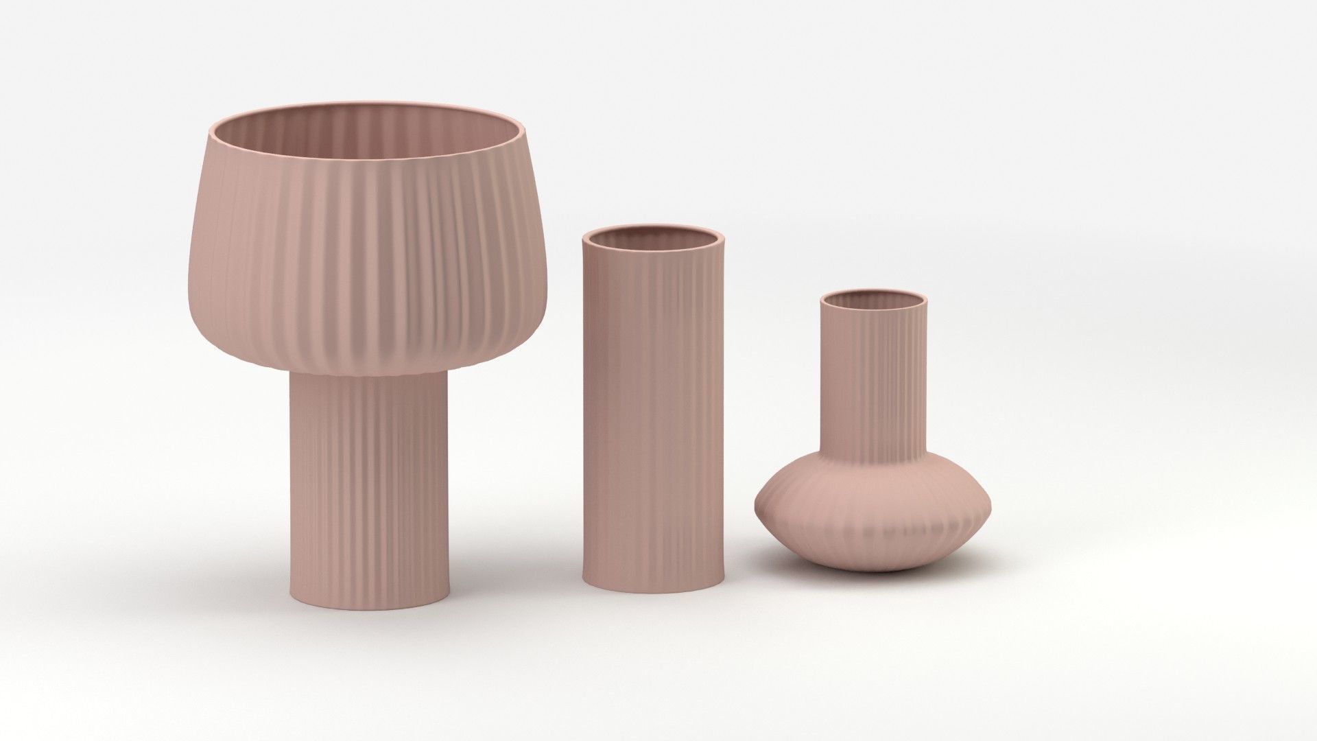 Vase 37 Set 3D model_4