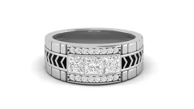 Gents Enamel Ring 003