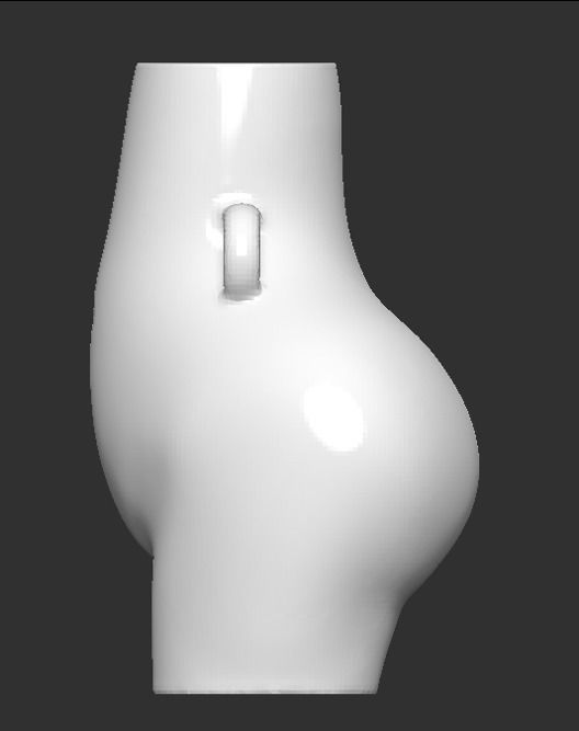 Woman pot 1 - STL FOR 3D PRINTING 3D print model_4