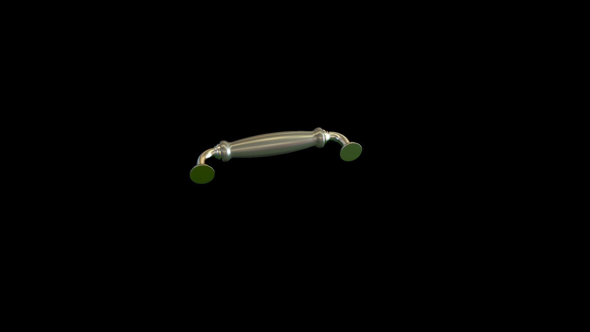 Handle 1 brass 3D model_16
