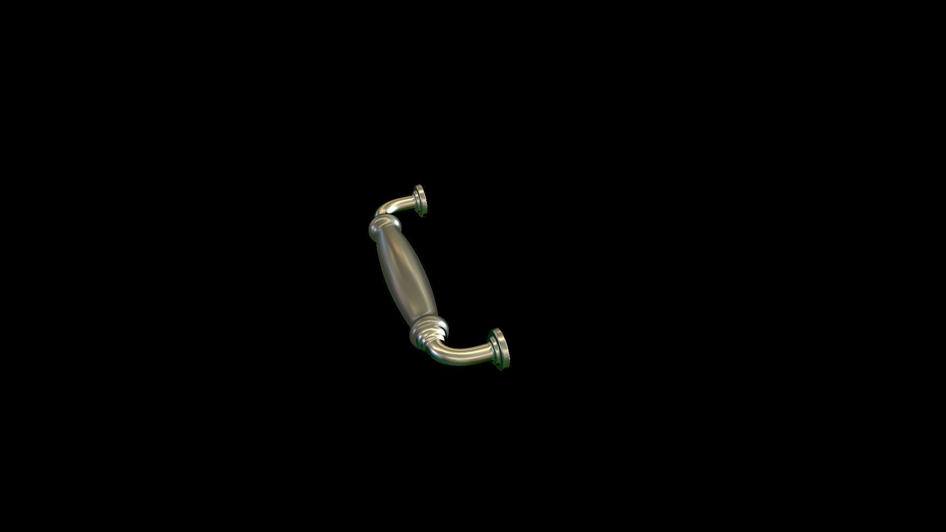 Handle 1 brass 3D model_24