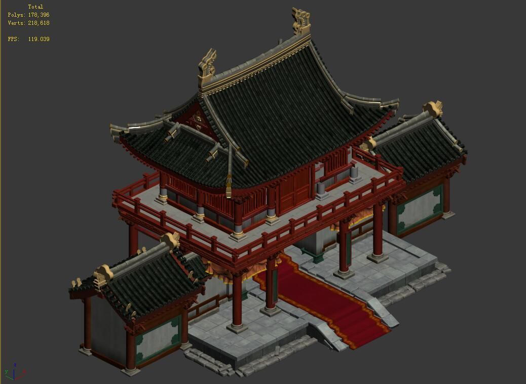 Restaurant-Brothel-Peony Square 03 3D model_5