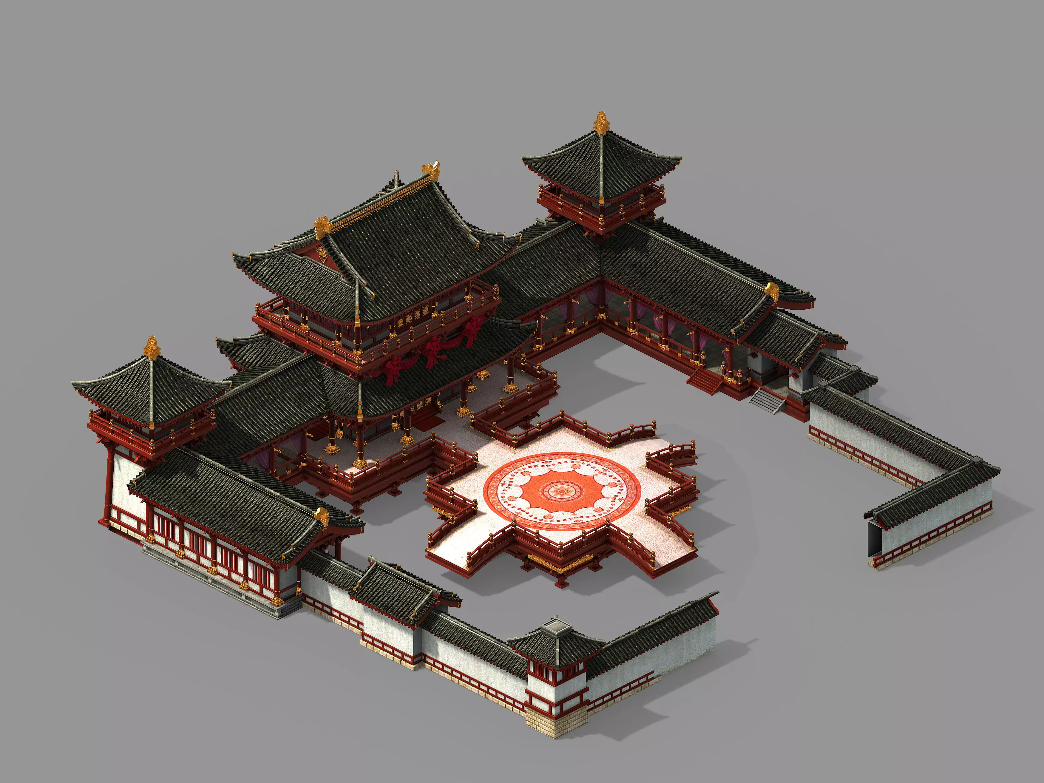 Restaurant-Yonglefang 01 3D model_0