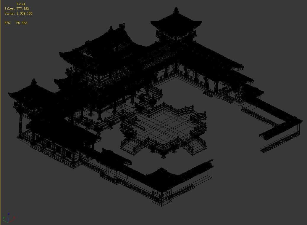 Restaurant-Yonglefang 01 3D model_4
