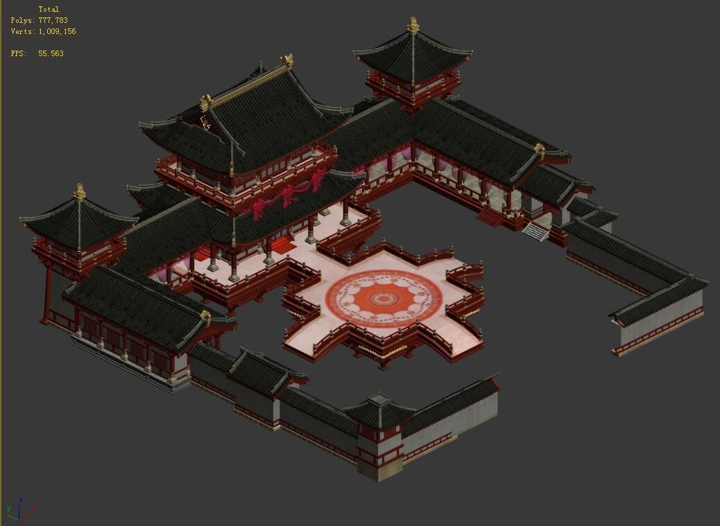 Restaurant-Yonglefang 01 3D model_3