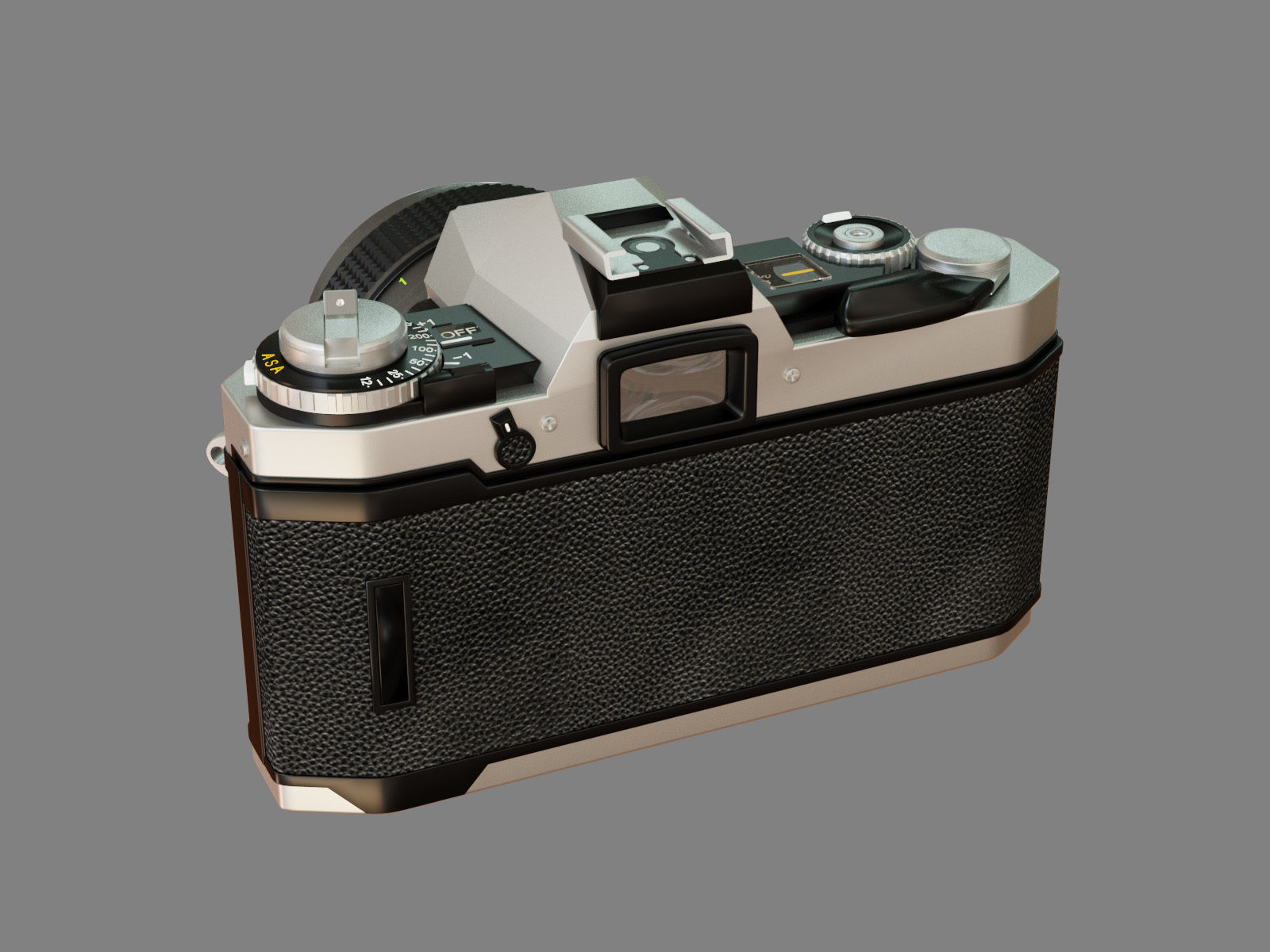 Fujica AX-5 Camera 3D model_5