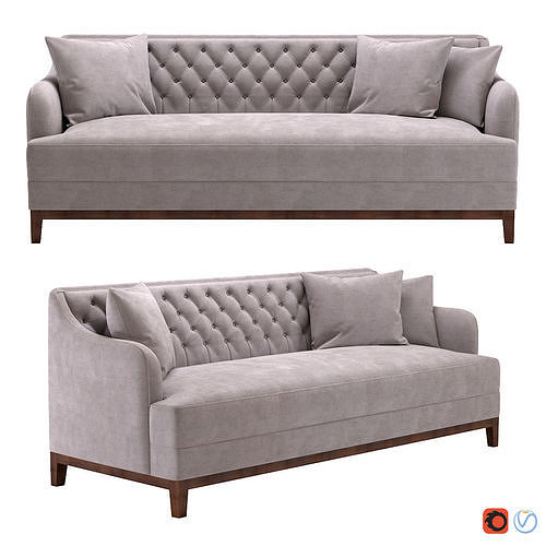 Sofa Frankfurt 3D model