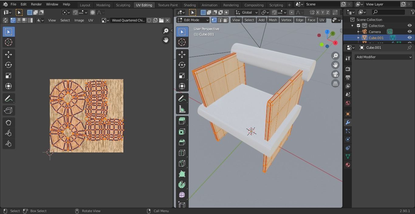 Paradise Chair 3D model_4