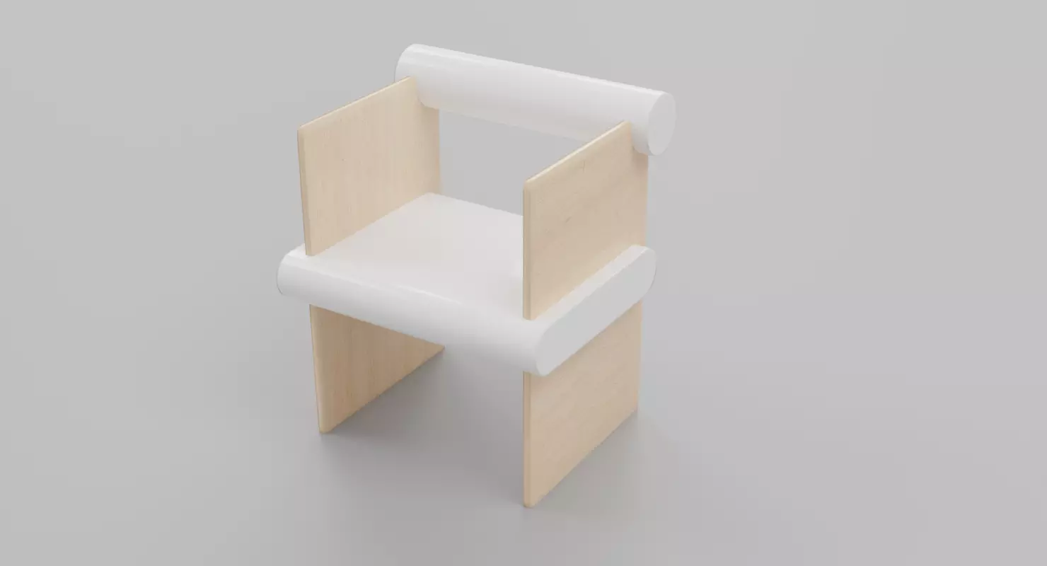 Paradise Chair 3D model_0