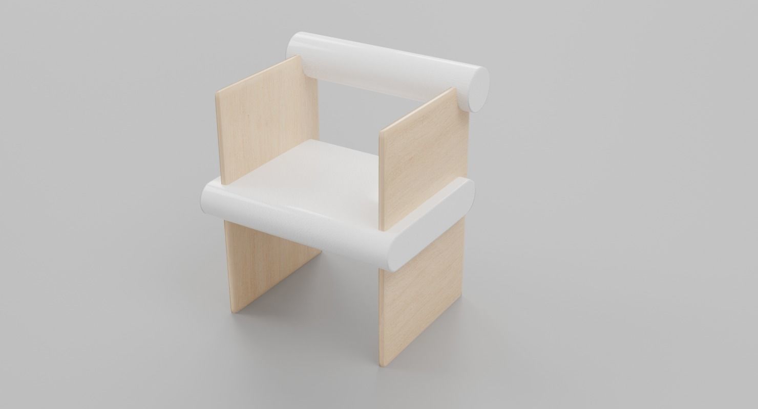 Paradise Chair 3D model_1