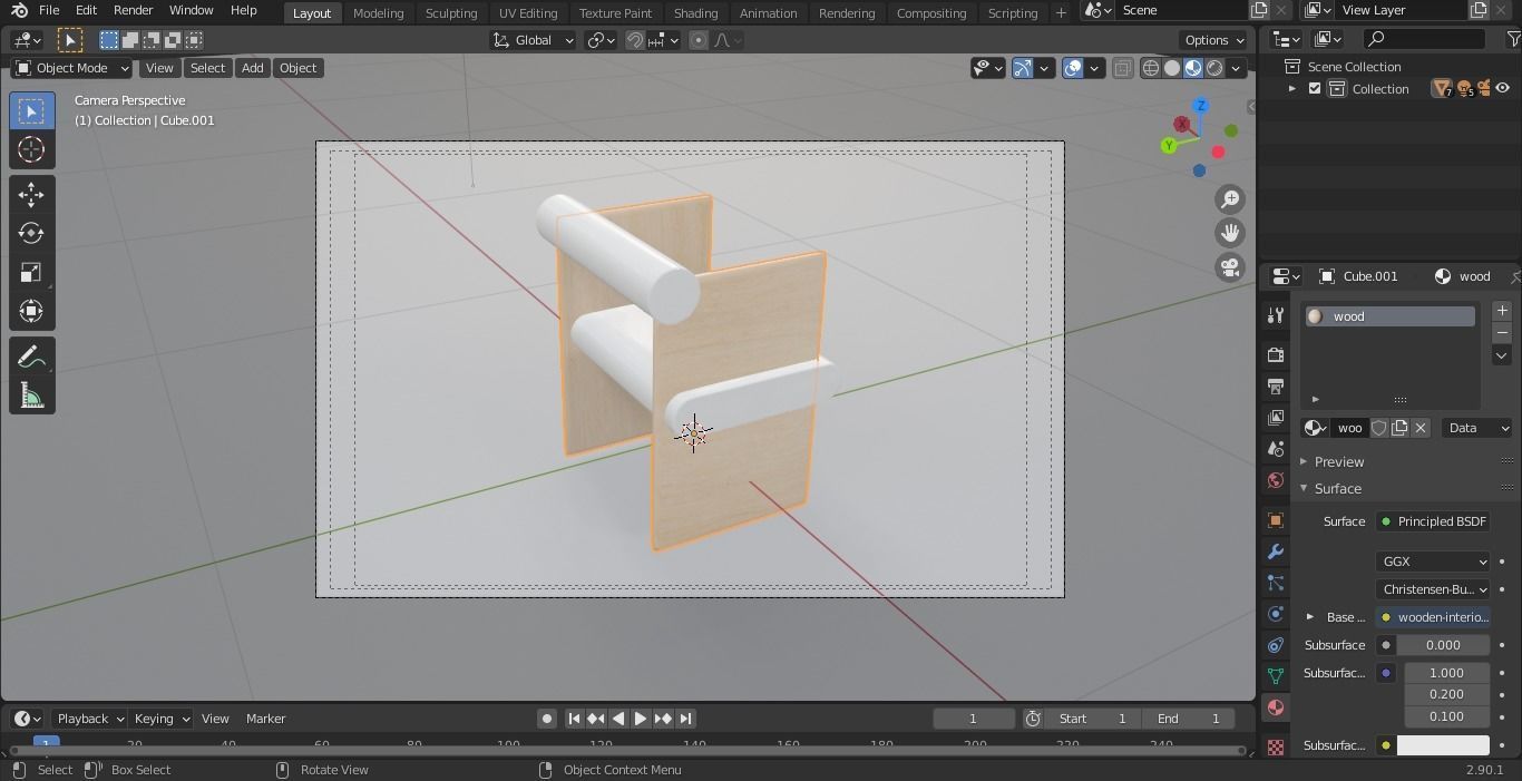 Paradise Chair 3D model_7