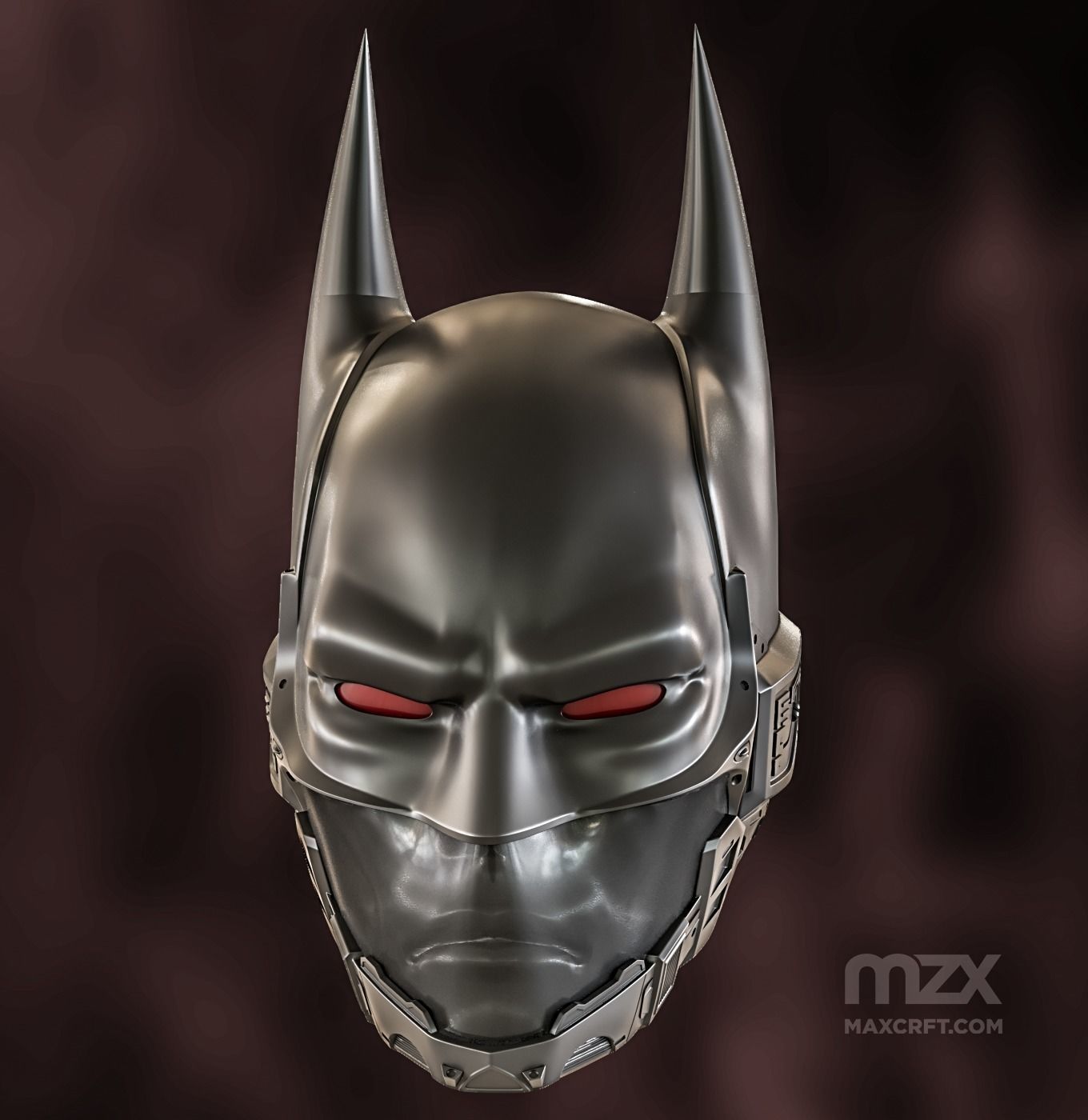 Batman Beyond Arkham Knight wearable helmet model 3D print model_0