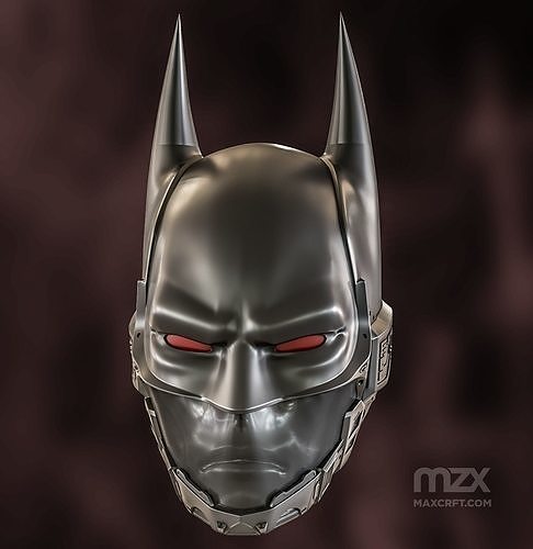 Batman Beyond Arkham Knight wearable helmet model 3D print model
