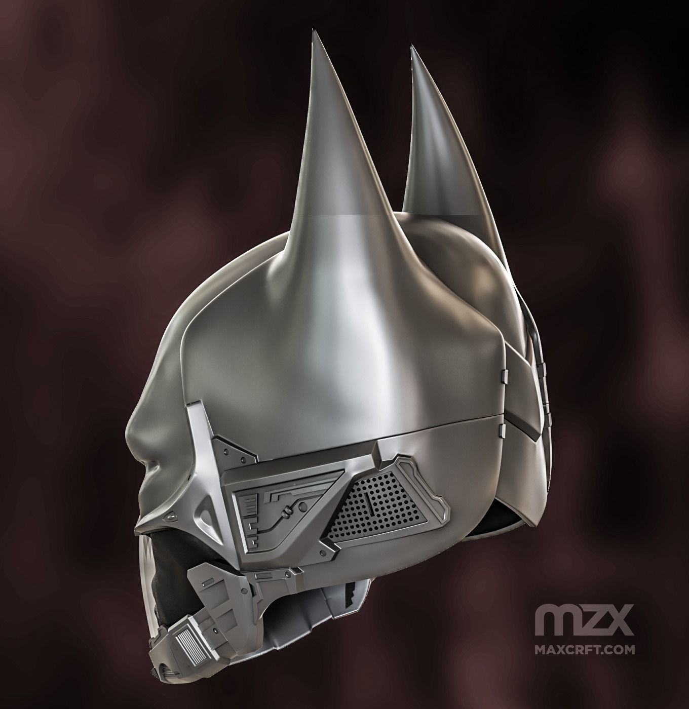 Batman Beyond Arkham Knight wearable helmet model 3D print model_3