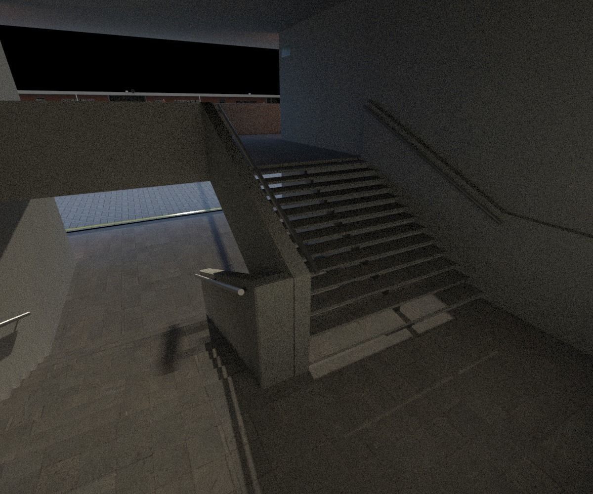 College School Secondary Low-poly 3D model_20