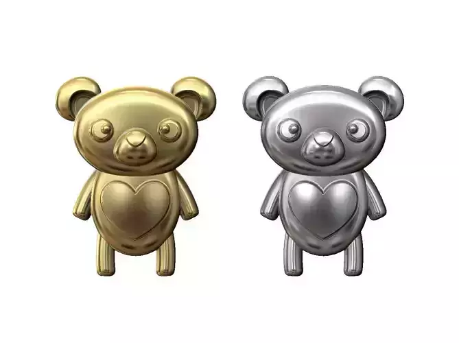 Cute panda bear pendant and charm 