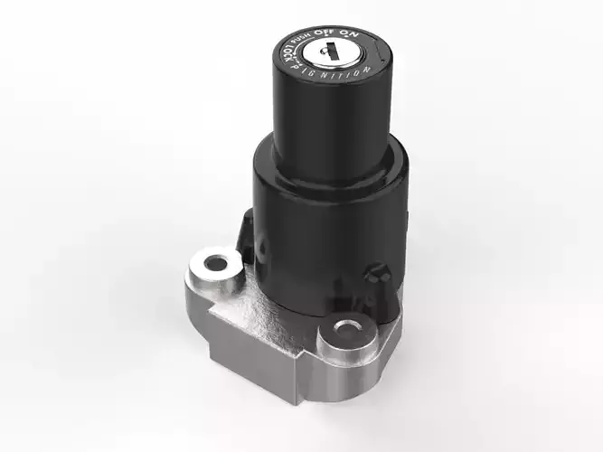 Motorcycle Ignition Switch 3D model