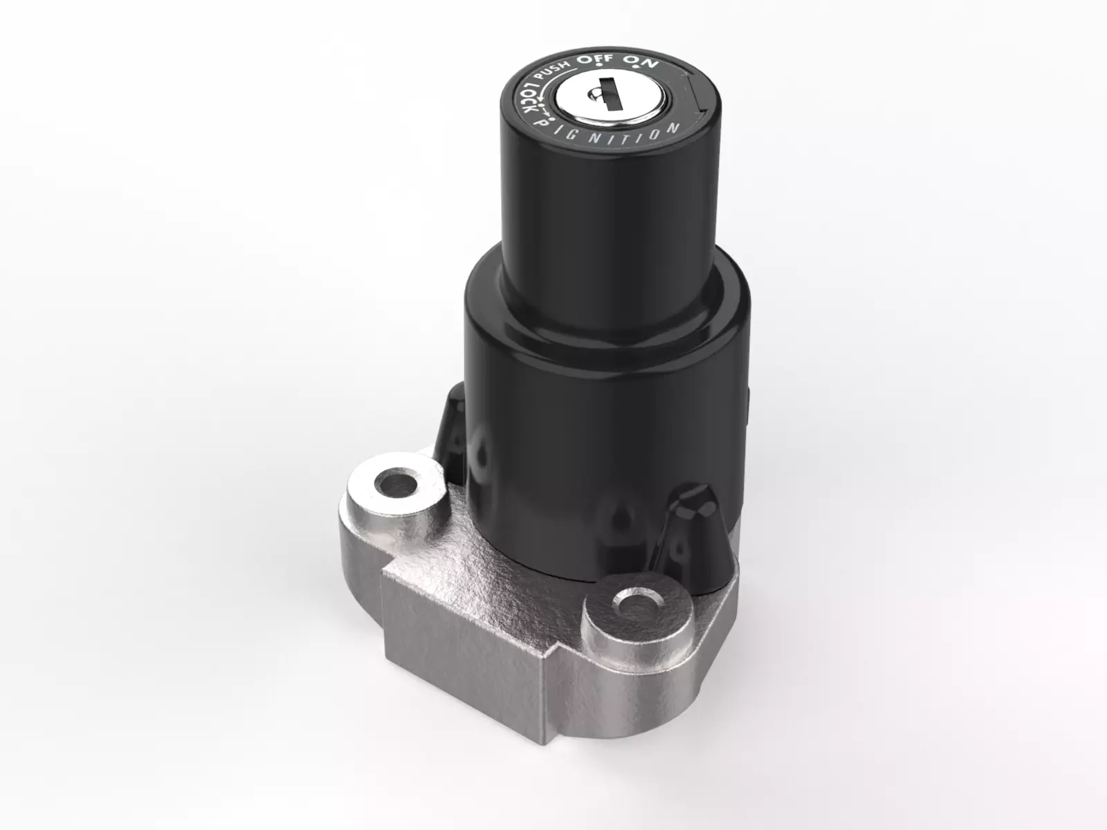 Motorcycle Ignition Switch 3D model_0