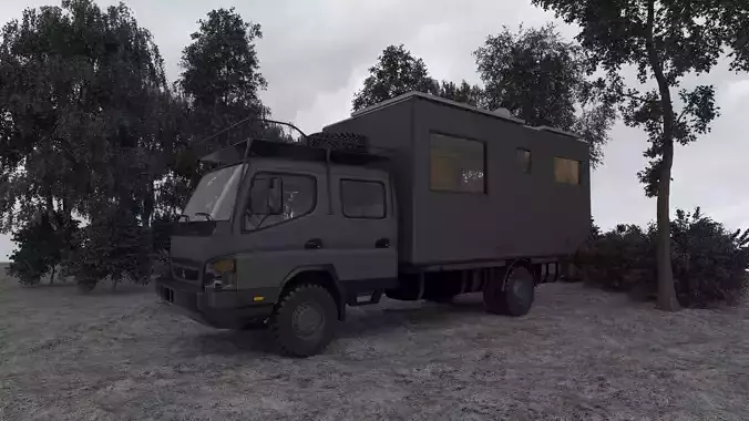 Camper Off Road Truck
