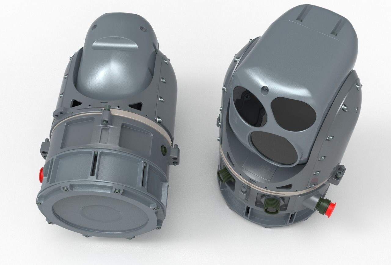Militaty Thermal Vision Camera  3D model_6