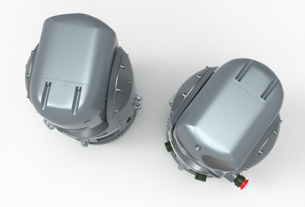 Militaty Thermal Vision Camera  3D model_3