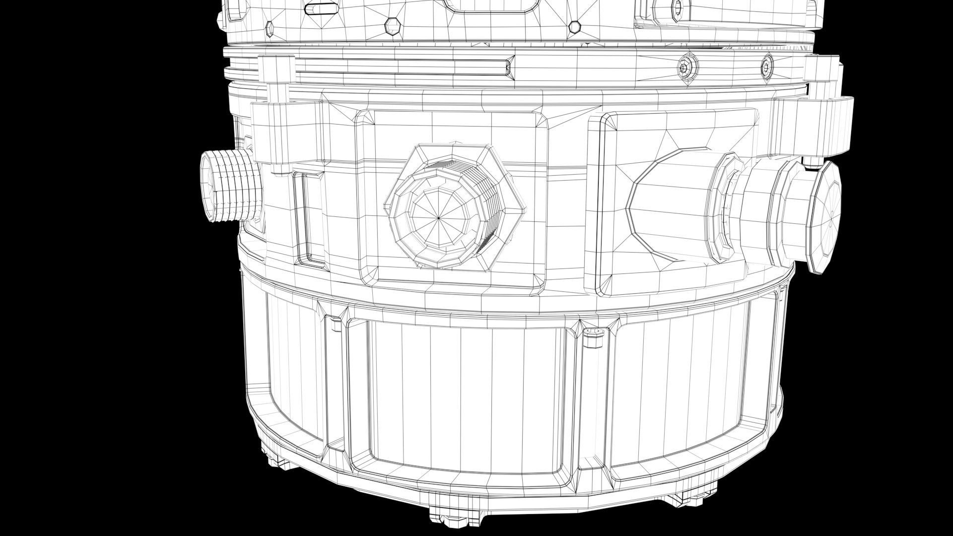 Militaty Thermal Vision Camera  3D model_16