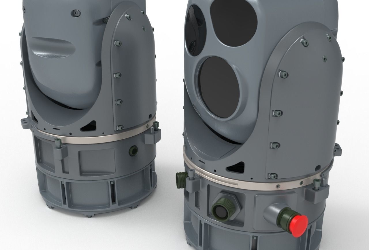 Militaty Thermal Vision Camera  3D model_7