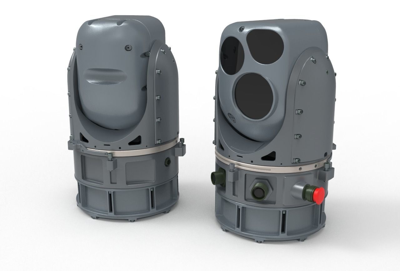 Militaty Thermal Vision Camera  3D model_1