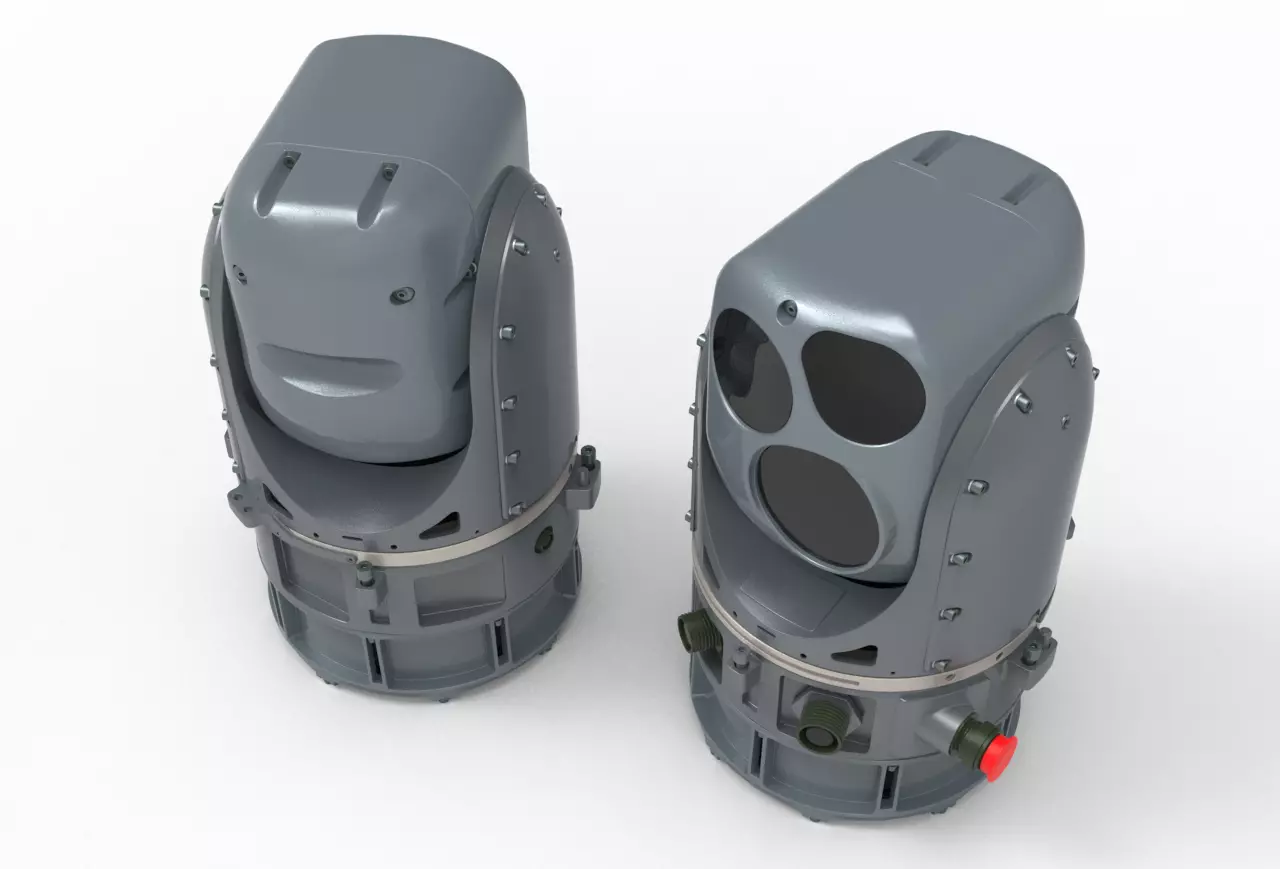 Militaty Thermal Vision Camera  3D model_0