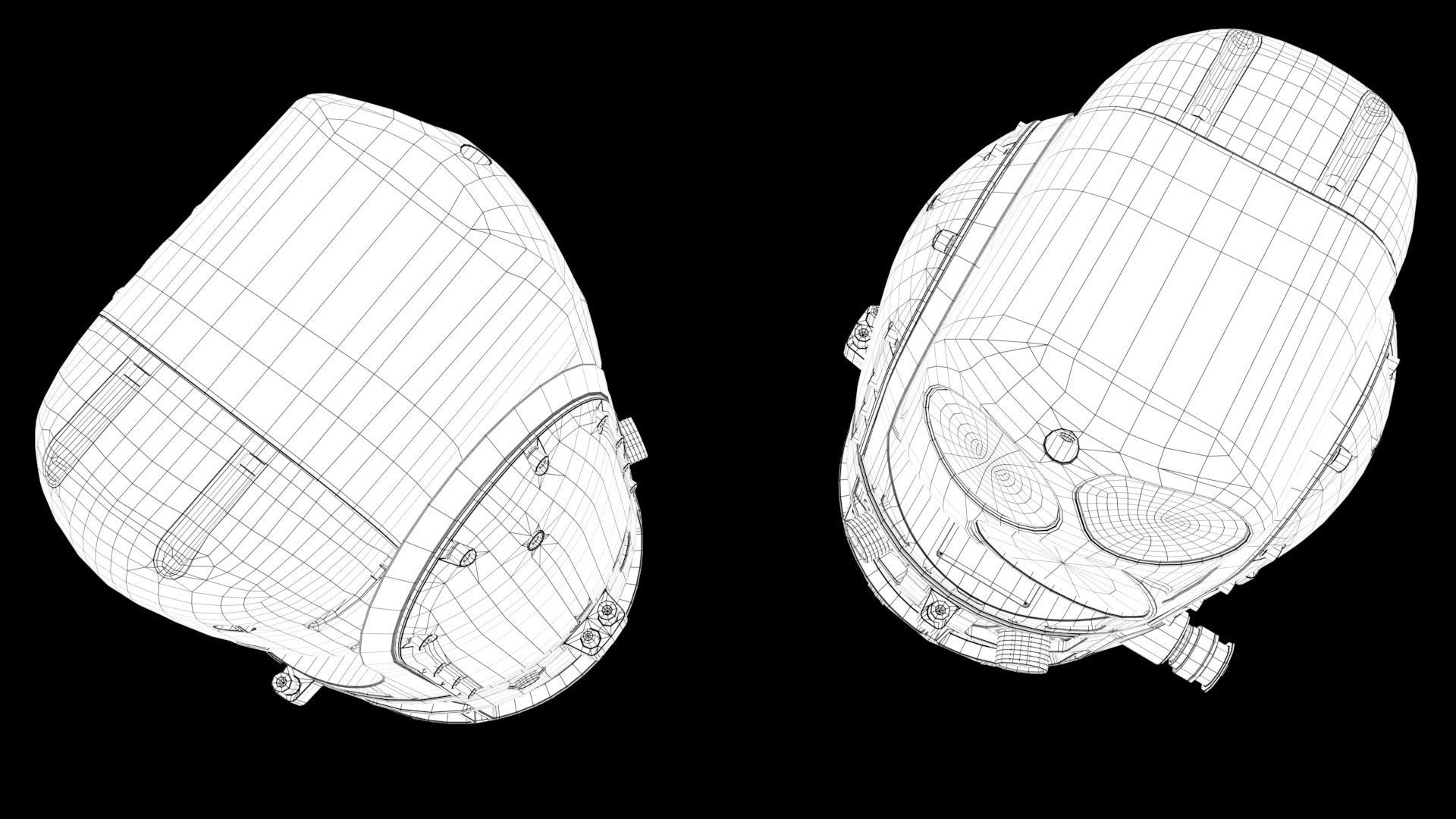 Militaty Thermal Vision Camera  3D model_18