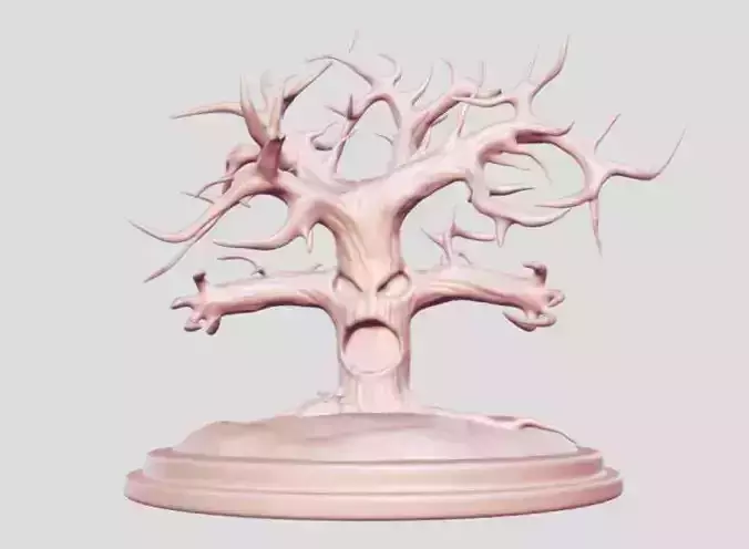 horror tree 3D print model