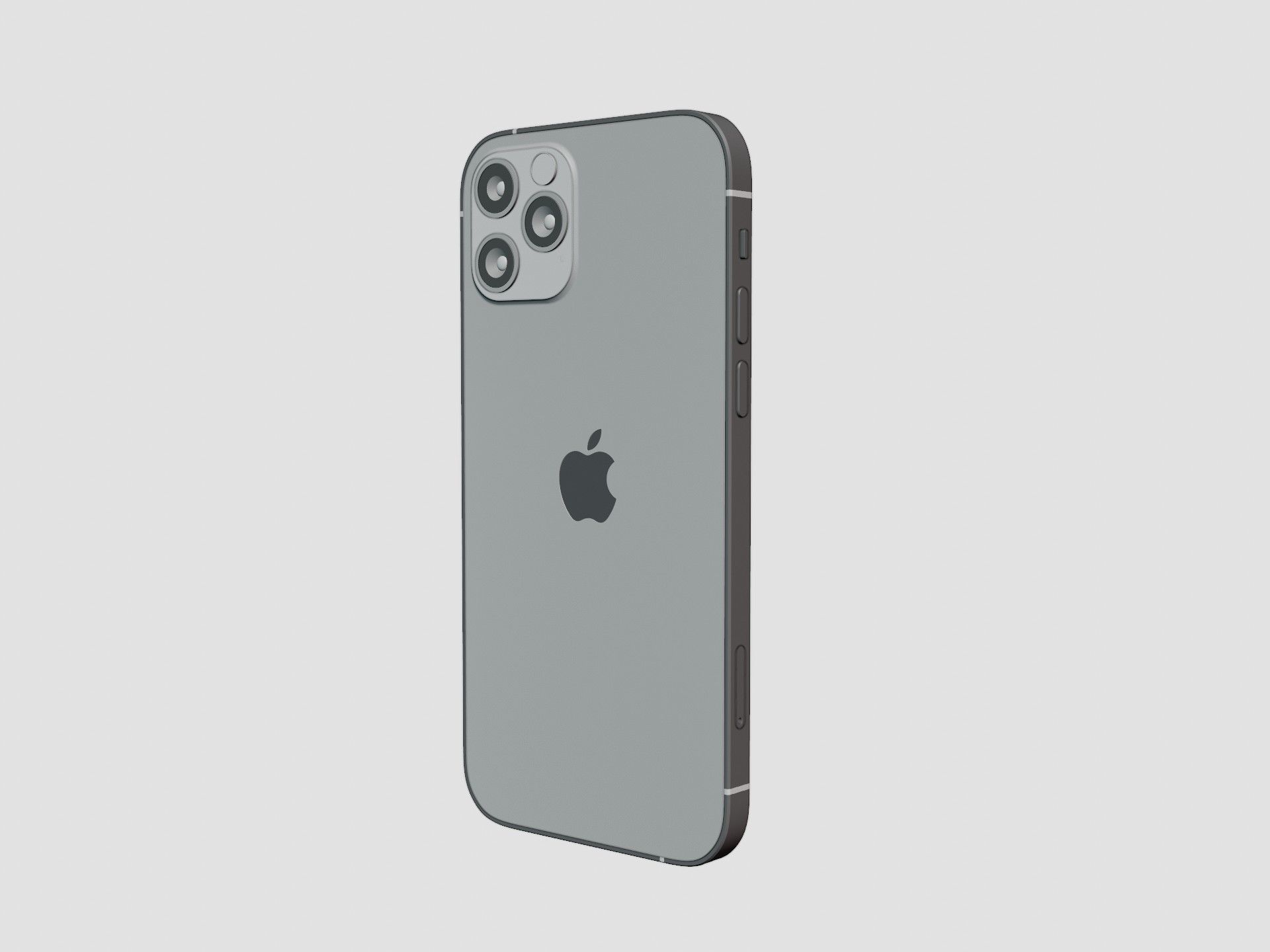 iPhone 12 pro graphite 3D model_24