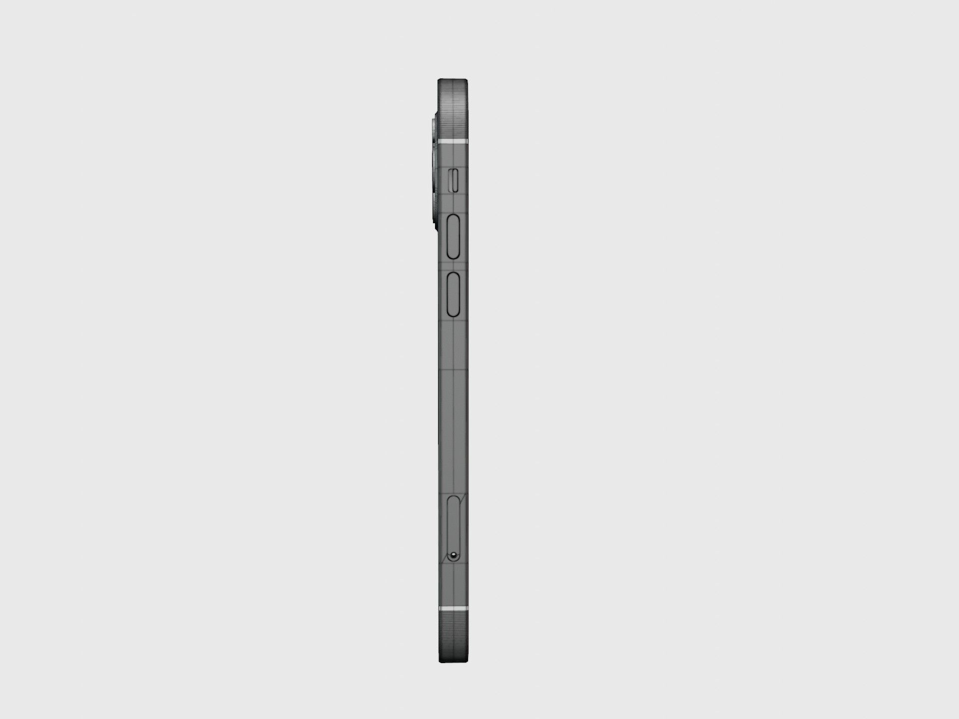 iPhone 12 pro graphite 3D model_42