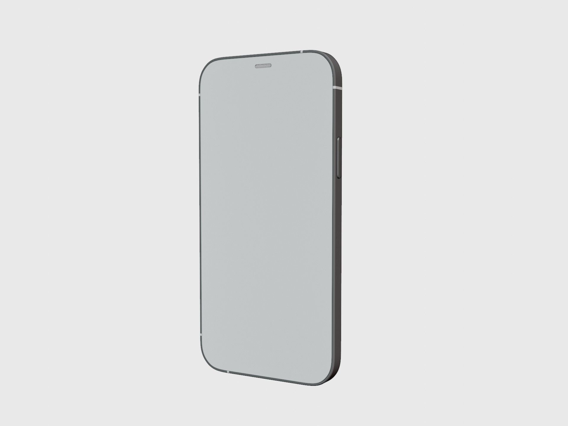 iPhone 12 pro graphite 3D model_25