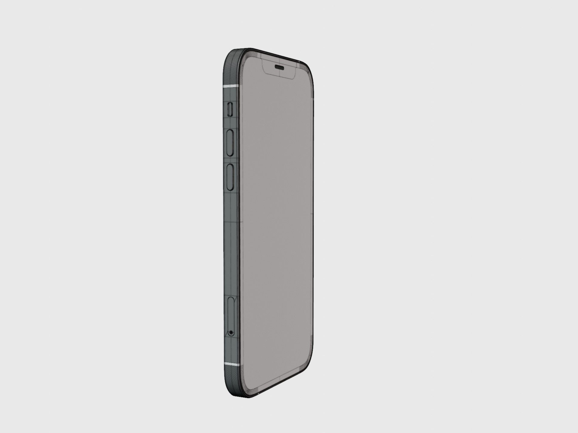 iPhone 12 pro graphite 3D model_41