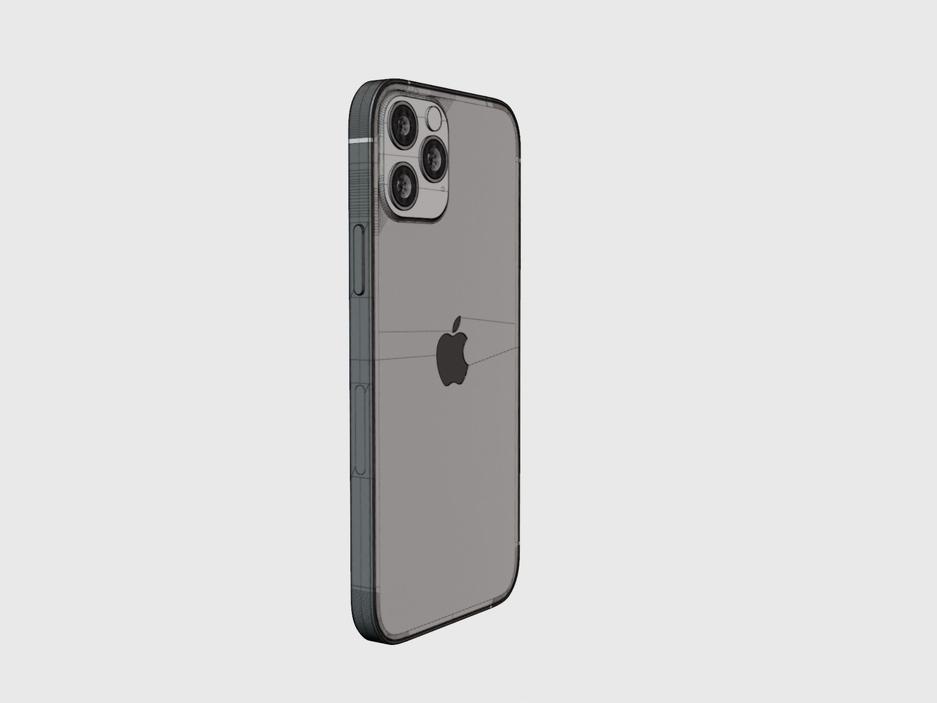 iPhone 12 pro graphite 3D model_37
