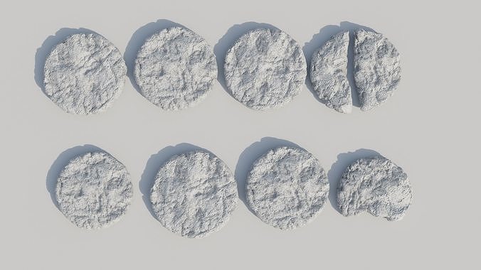 cookies 3D model 3