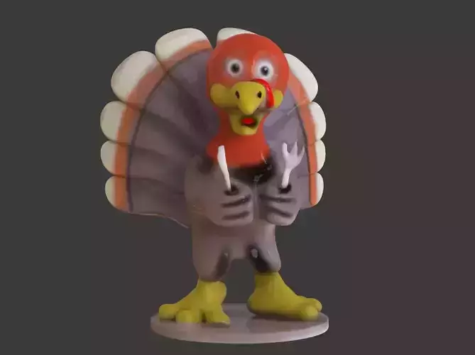 Thanksgiving Turkey Toon