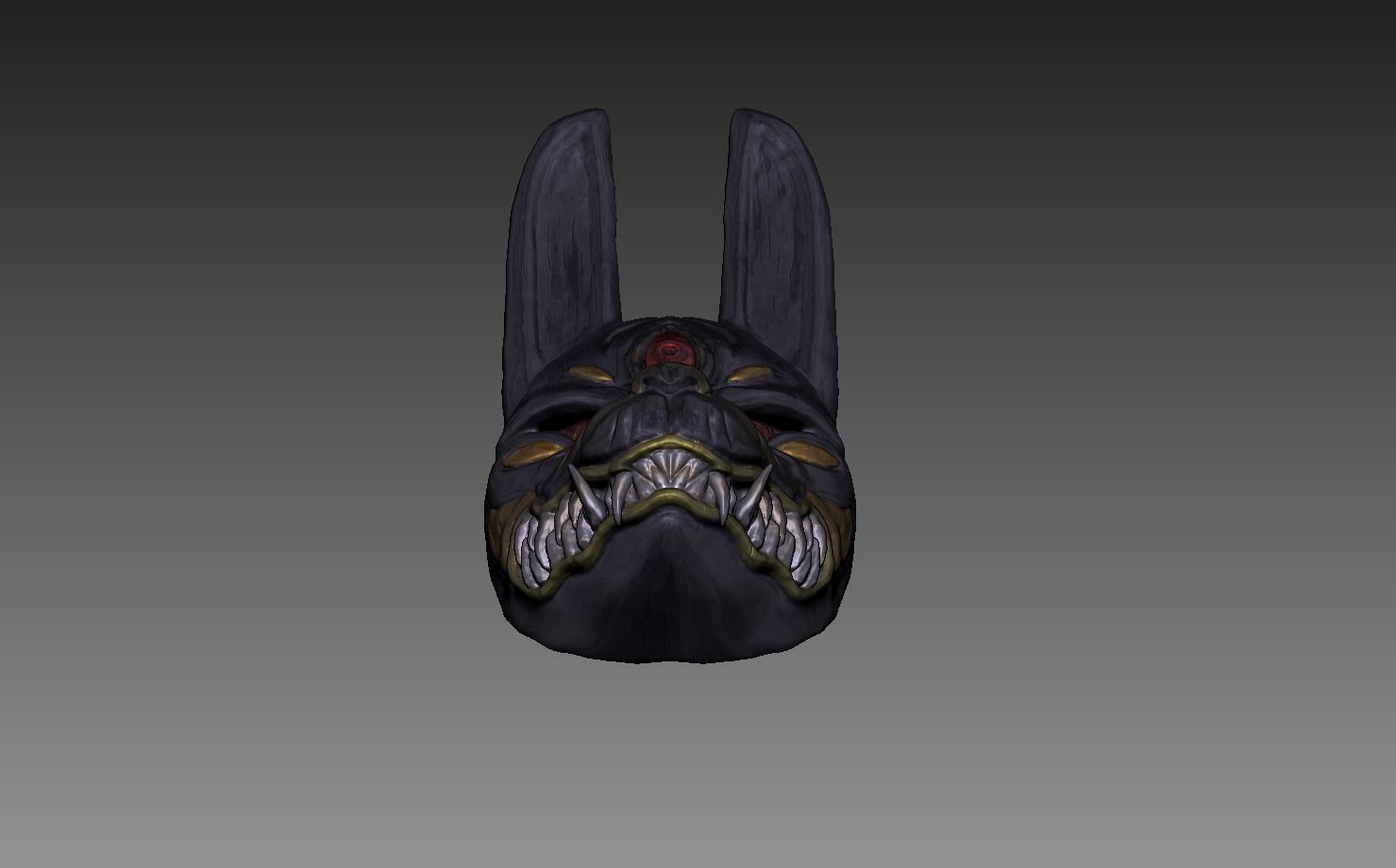 Ghost Of Tsushima - Legends Assassin Mask 3D print model_6