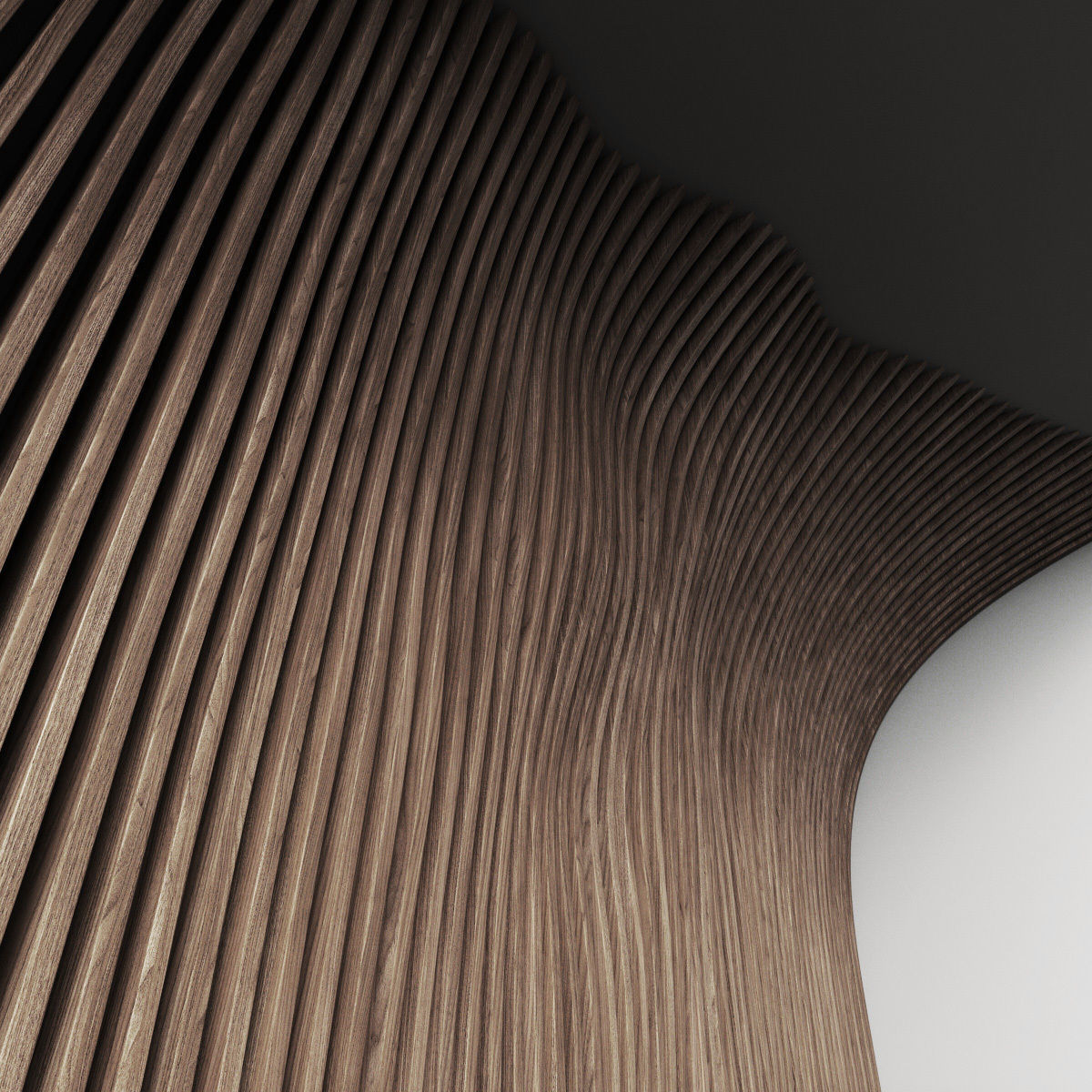 Parametric panel hall n1 3D model_10